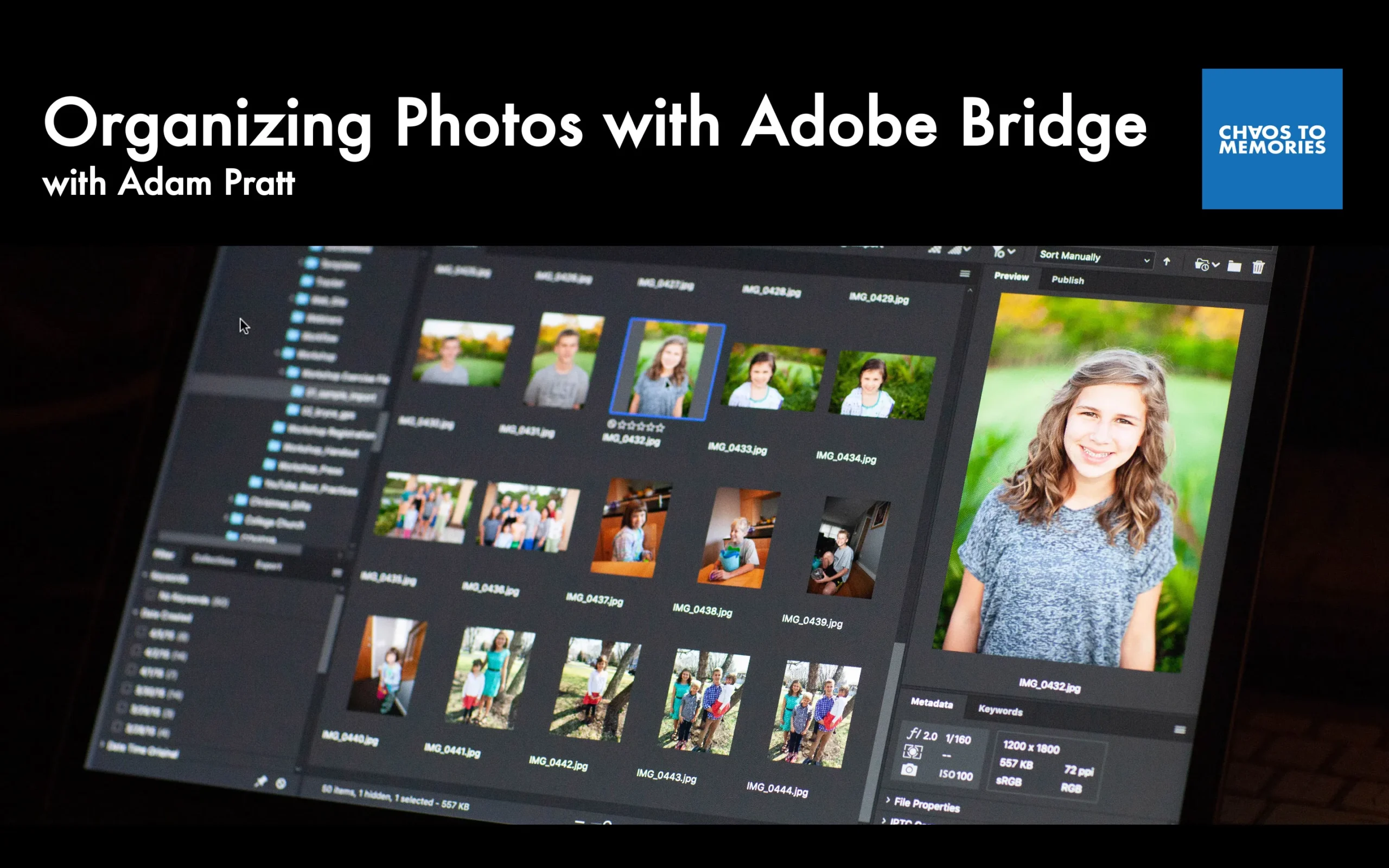 Organizing Photos with Adobe Bridge: Tips and Features