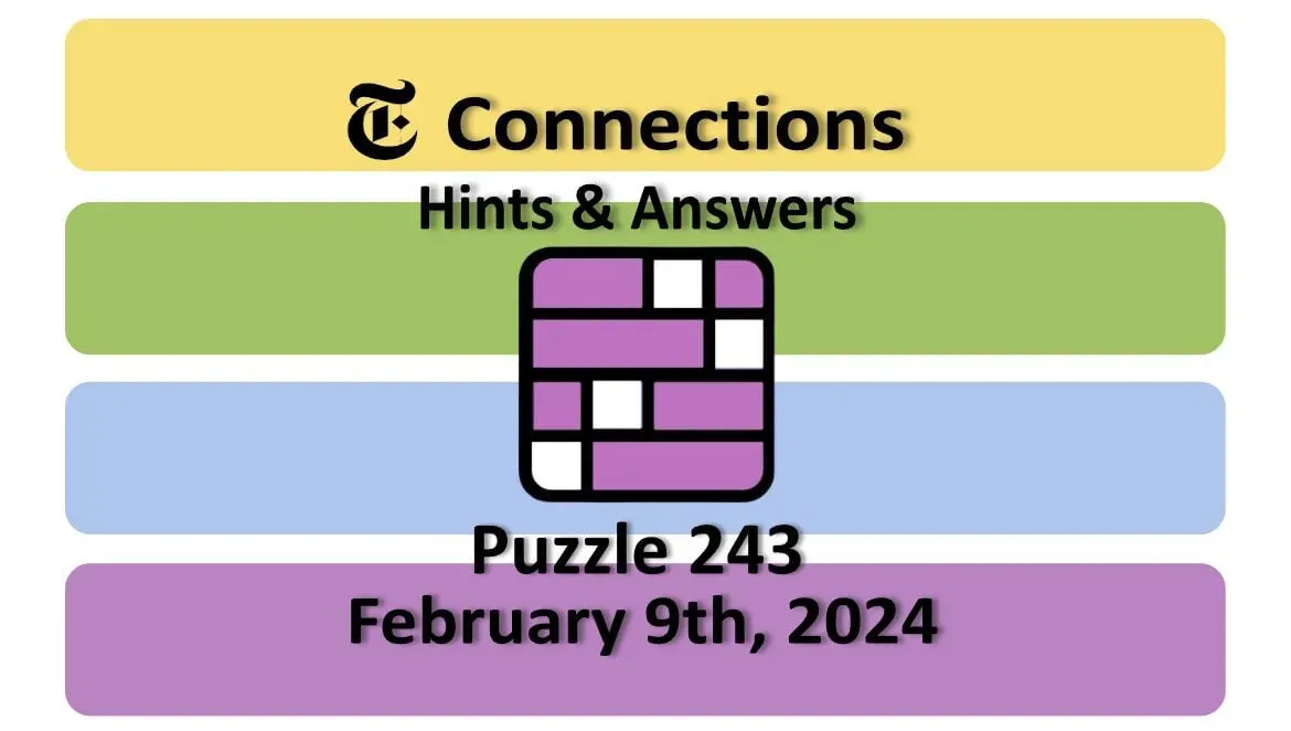 NYT Connections February 2 Answers and Hints Unveiled