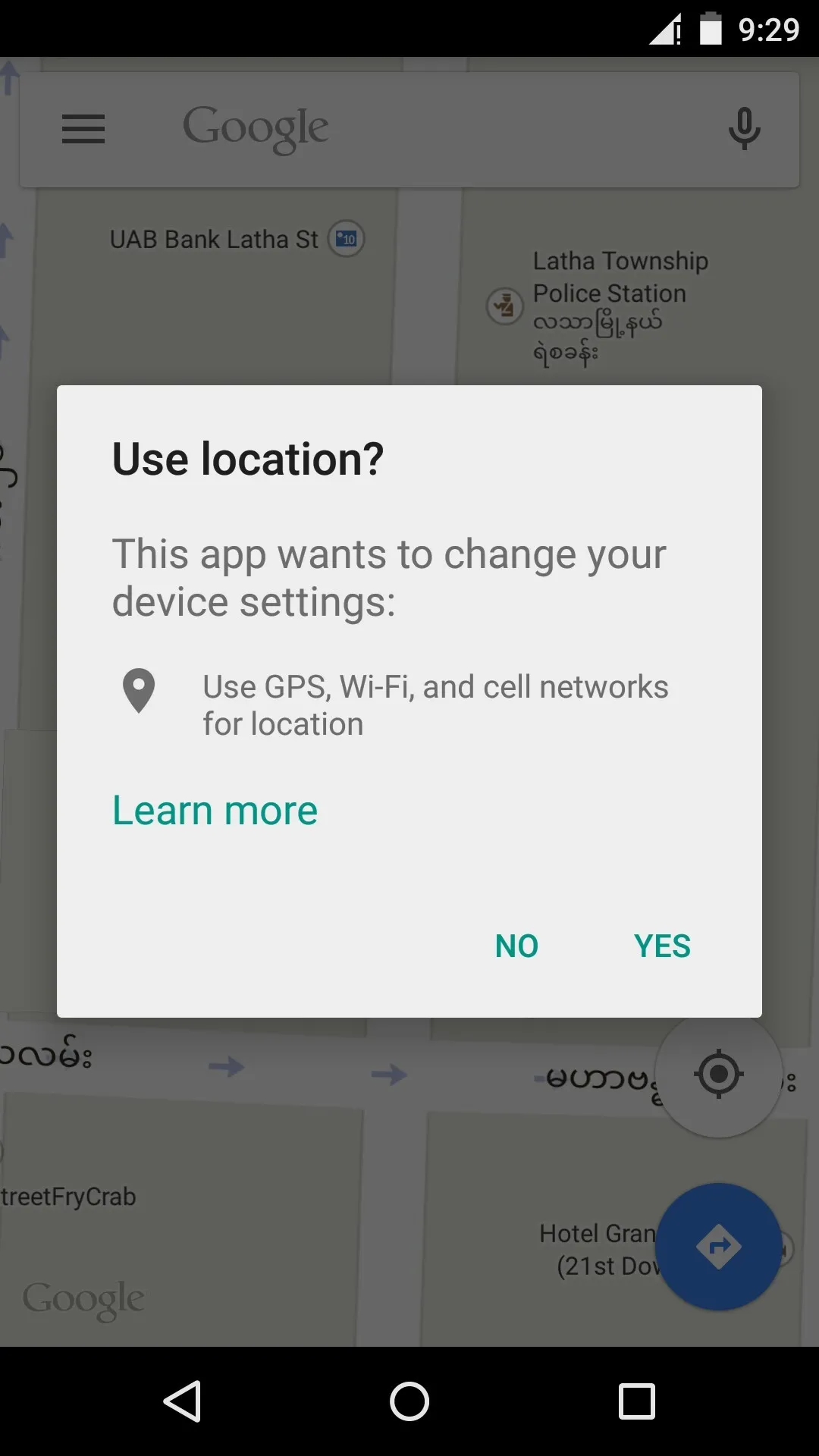 Auto-Enable Location Google Maps on Samsung Devices